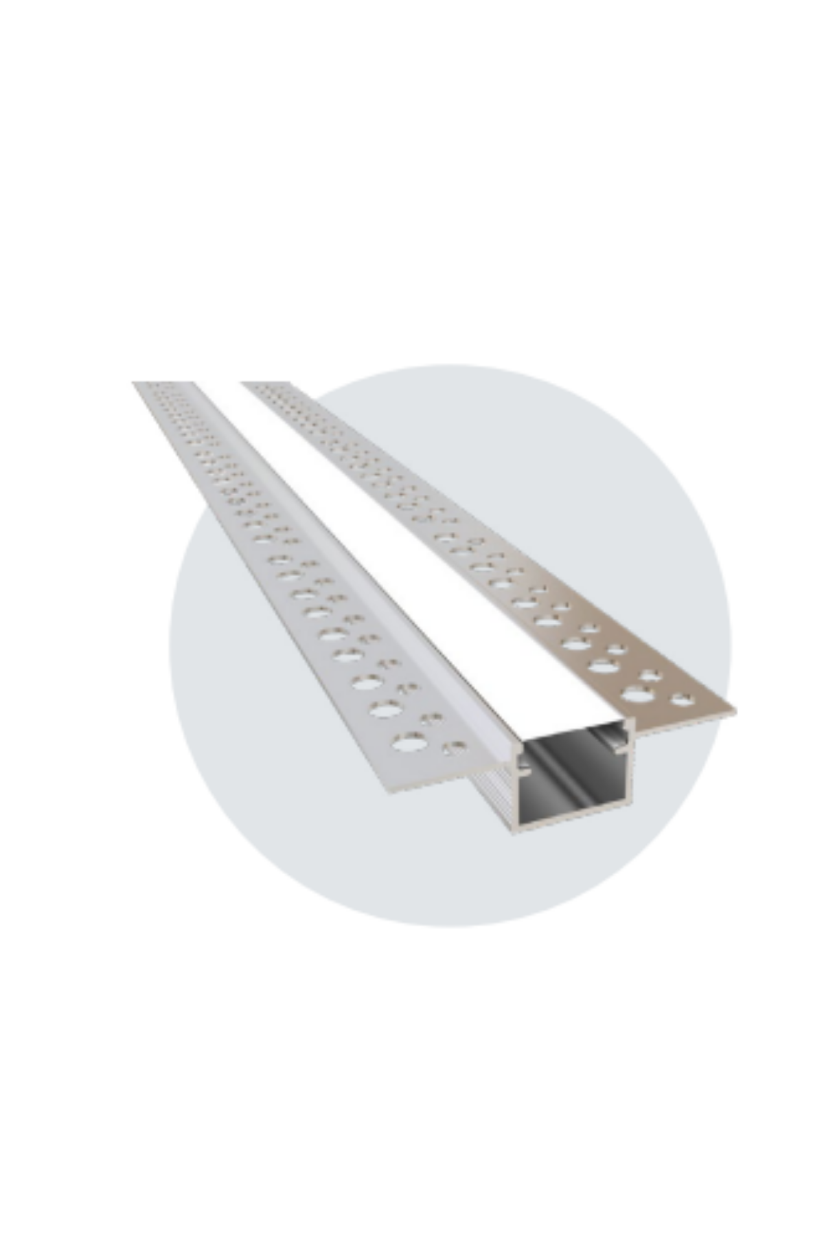 GLOBAL TRİMLES ALÇIPAN LED PROFİLİ (EN=15 MM)