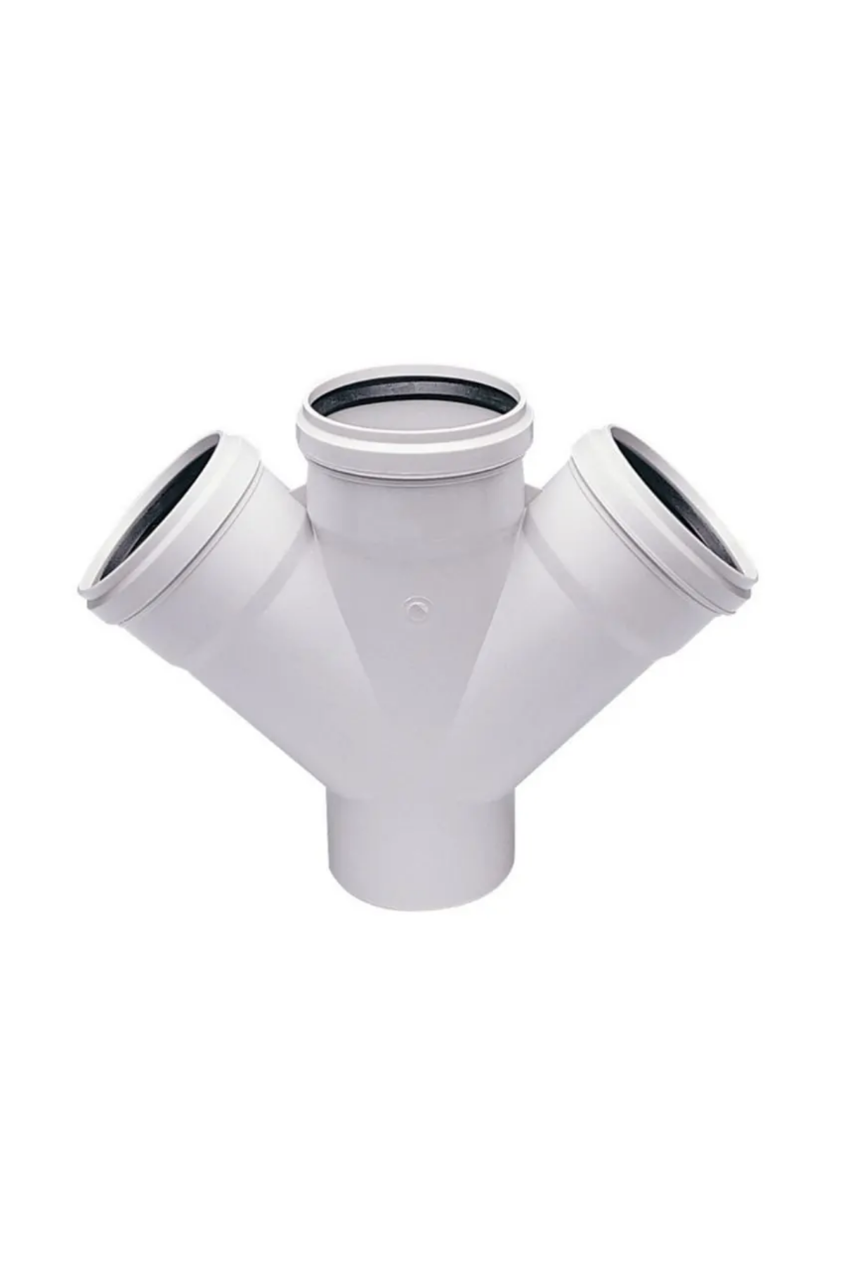 KALDE 110X110 PVC-U ÇİFT ÇATAL 45