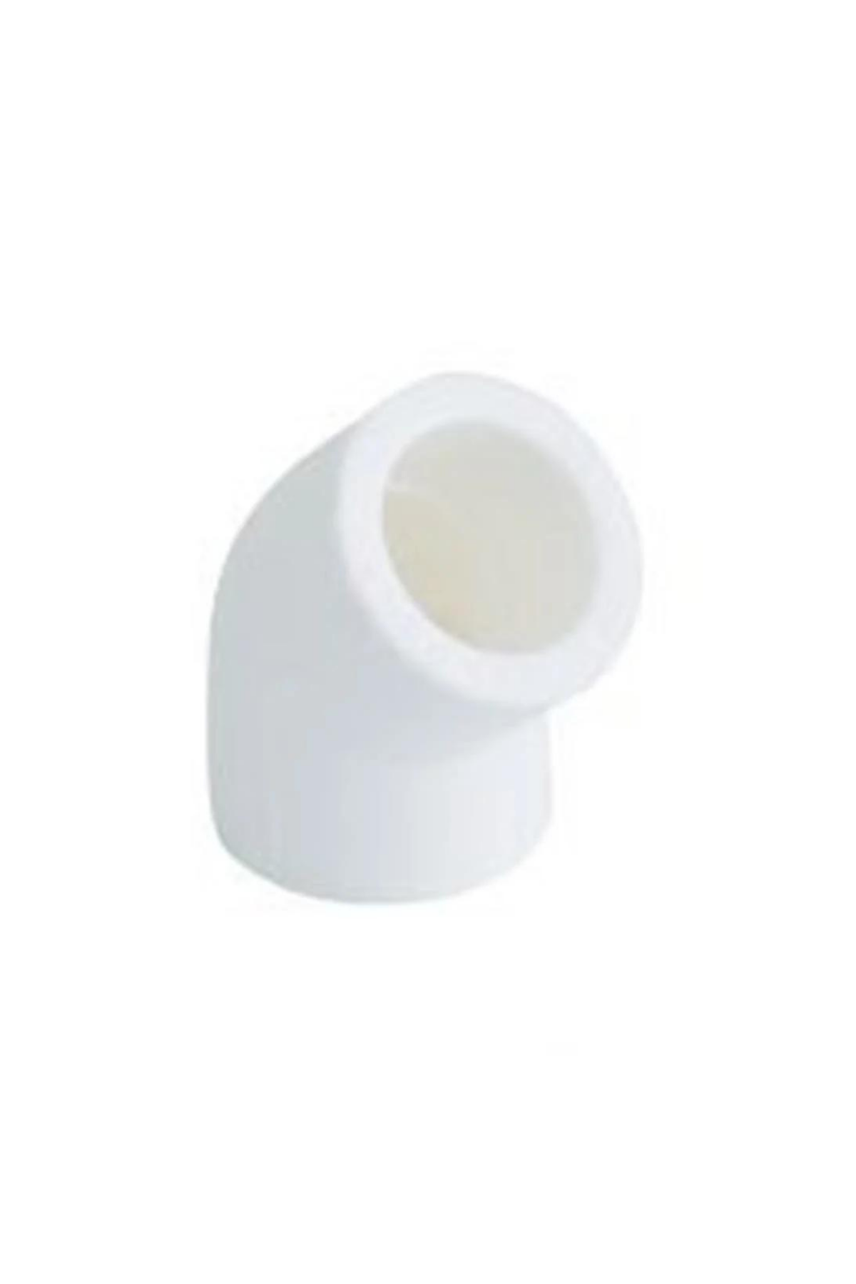 KALDE 45° DİRSEK Q20 PP BEYAZ