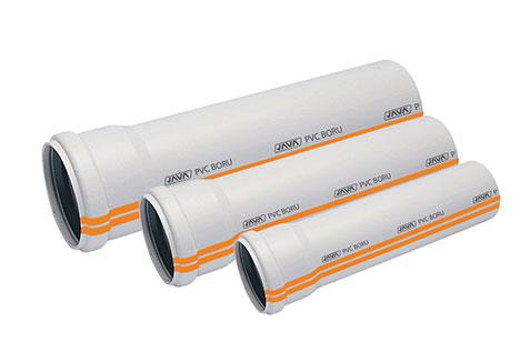 KALDE Q200X3000 MM TİP1 PVC U BORU B TİPİ