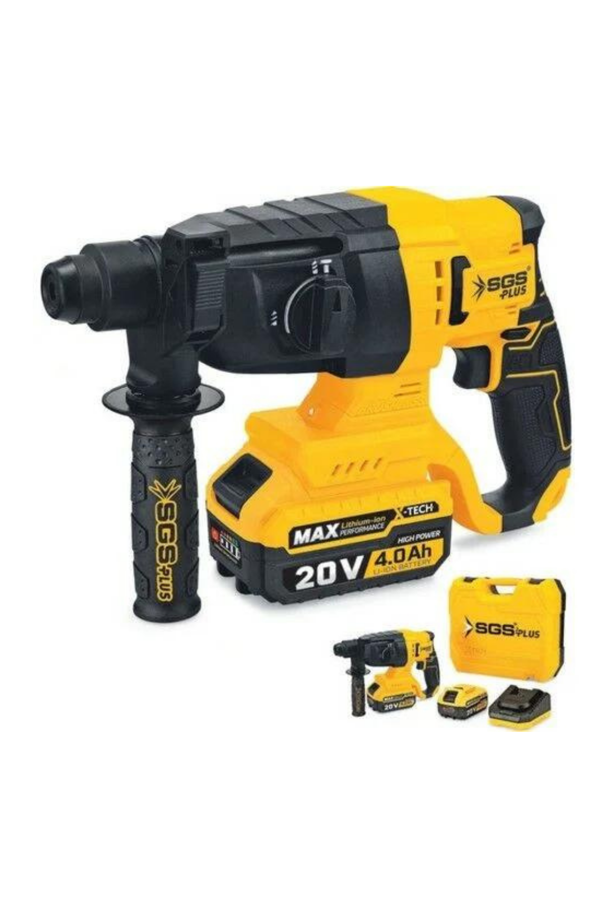 KIRICI DELİCİ MATKAP SETİ 20 VOLT (4.0Ah)