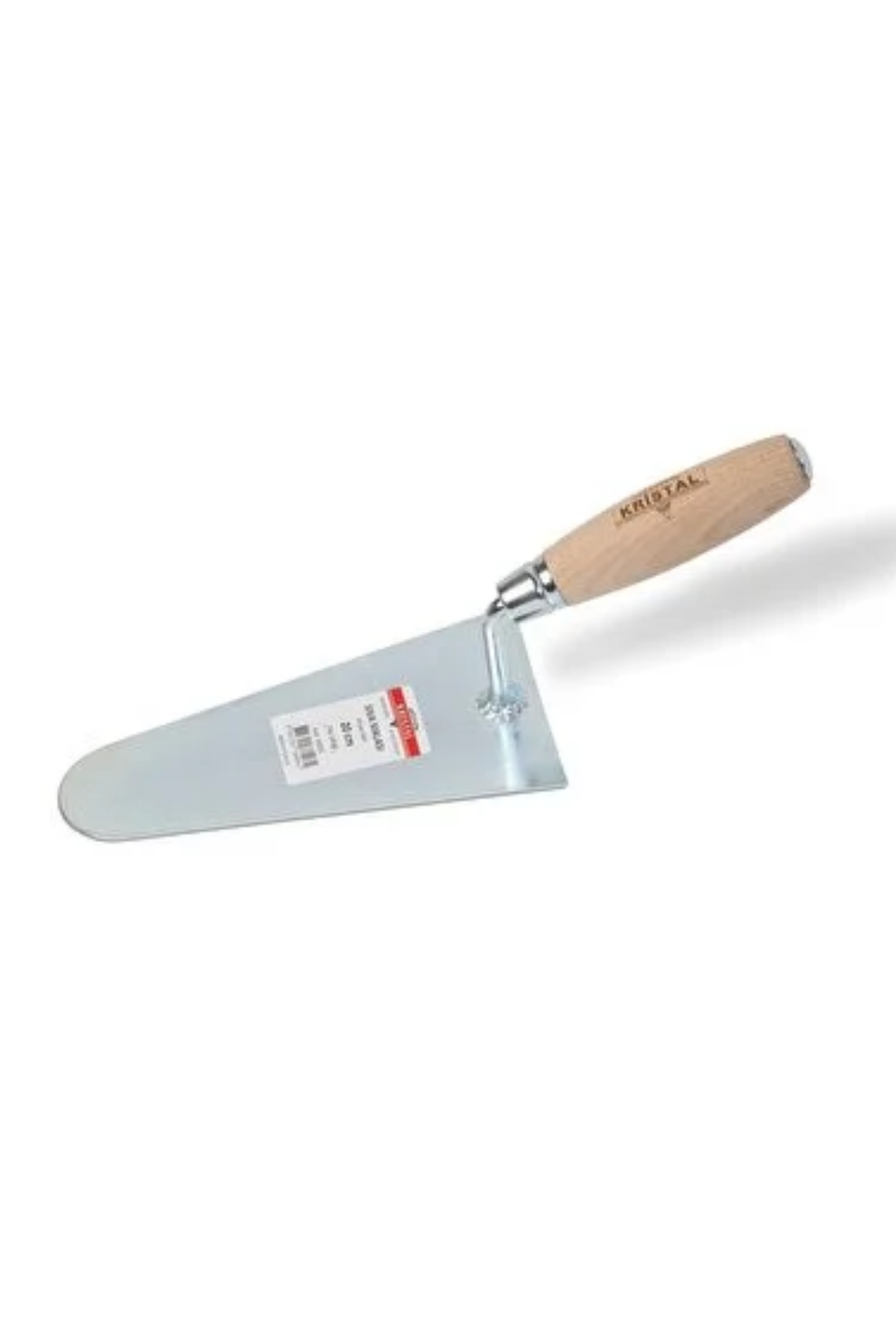 KRİSTAL YAY ÇELİĞİ  AHŞAP SAPLI SIVA MALASI (16 CM)