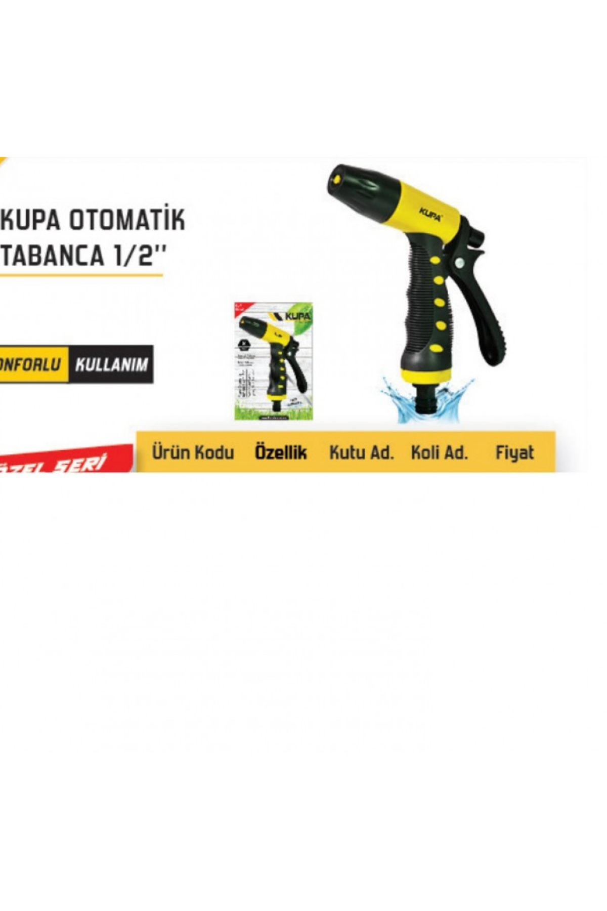 KUPA OTOMATİK TABANCA 1/2