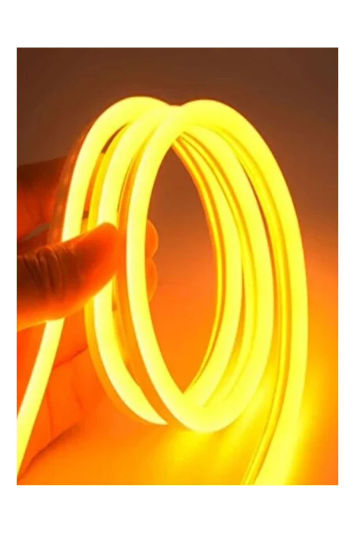 LED STIRP 10 METRE ŞERİT LED AMPER (KEHRİBAR) 12V & IP20