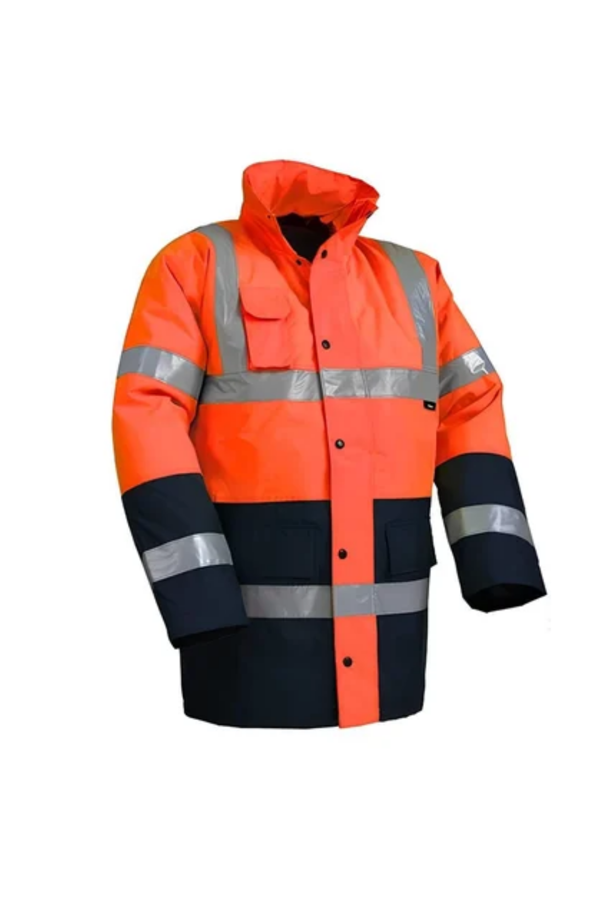 MASTER TURUNCU LARGE FOSFORLU POLARLI KIŞLIK PARKA