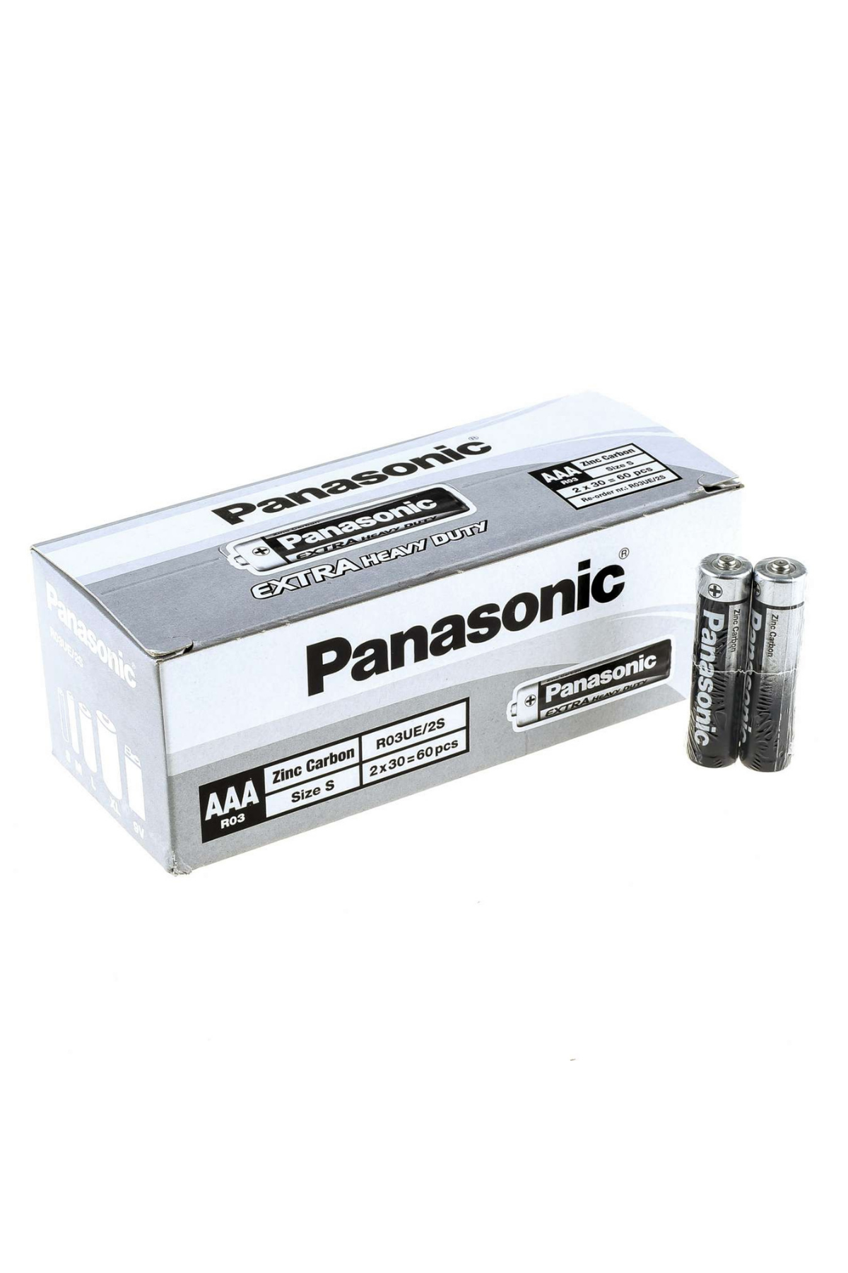 PANASONİC MANGANEZ İNCE PİL 2 Lİ (RO03UE/25)