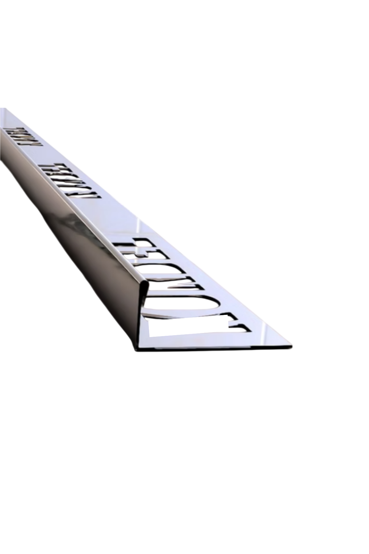 PASLANMAZ 12 MM AYNA L SERAMİK KÖŞE BİTİM PROFİLİ