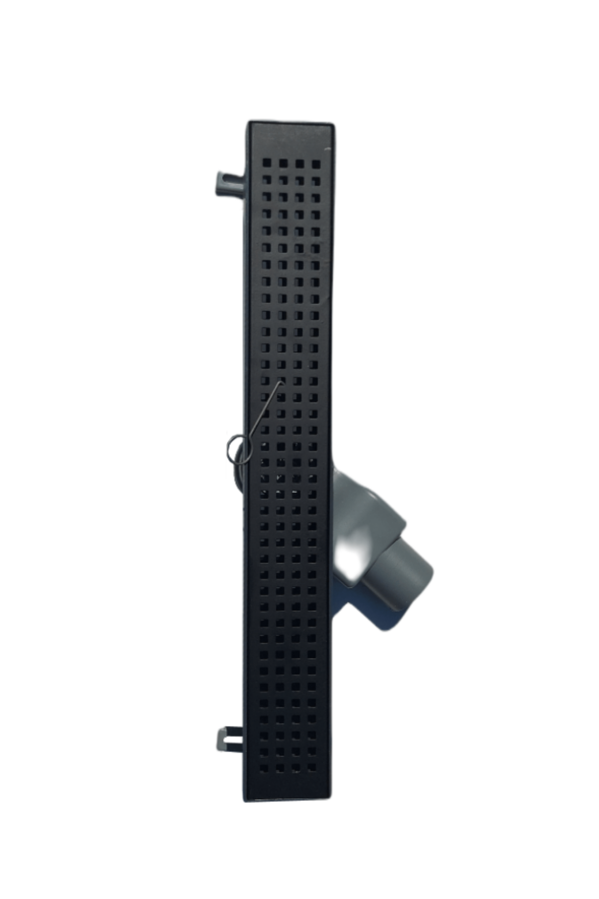 PLS 40 CM KLEPELİ DÖNER GÖVDE PASLANMAZ IZGARA DUŞ KANALI Y.Ç 50 SİYAH