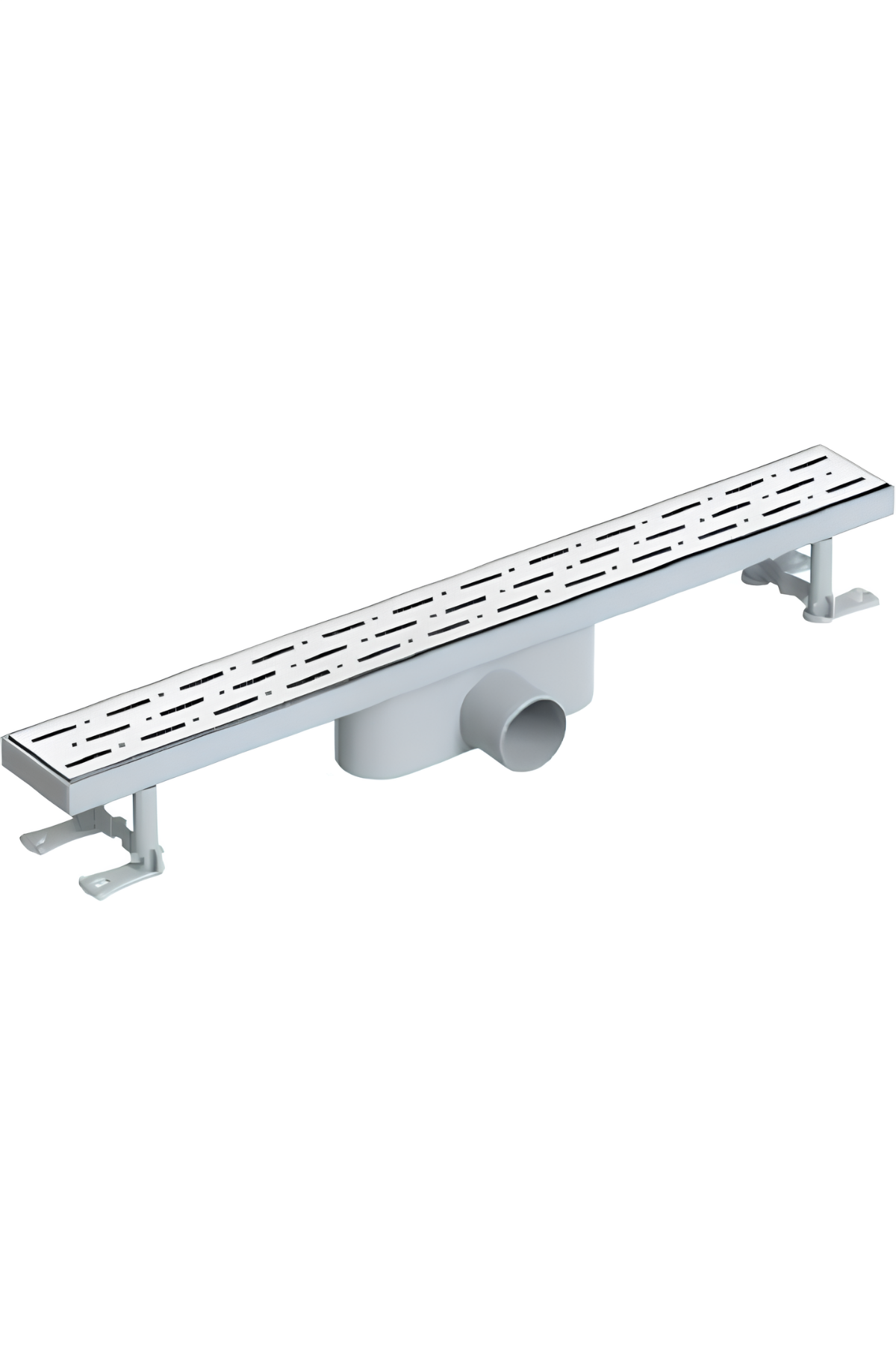 PLS 60 CM KLASİK DİRSEKLİ SABİT KLEPESİZ DUŞ KANALI Y.Ç. Q50