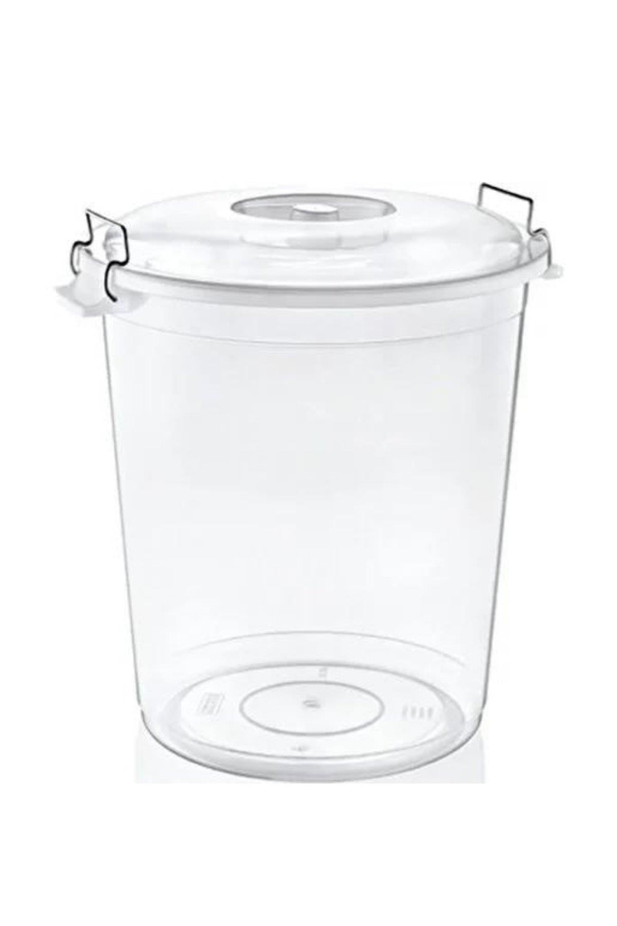 POLY TİME E-583 70 LT.ŞEFFAF BAKLİYAT KOVASI