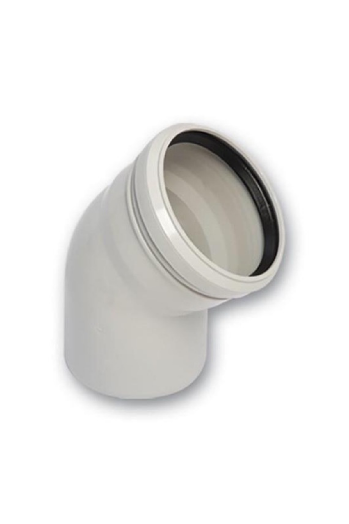 PVC 50 LİK AÇIK DİRSEK 45 DERECE
