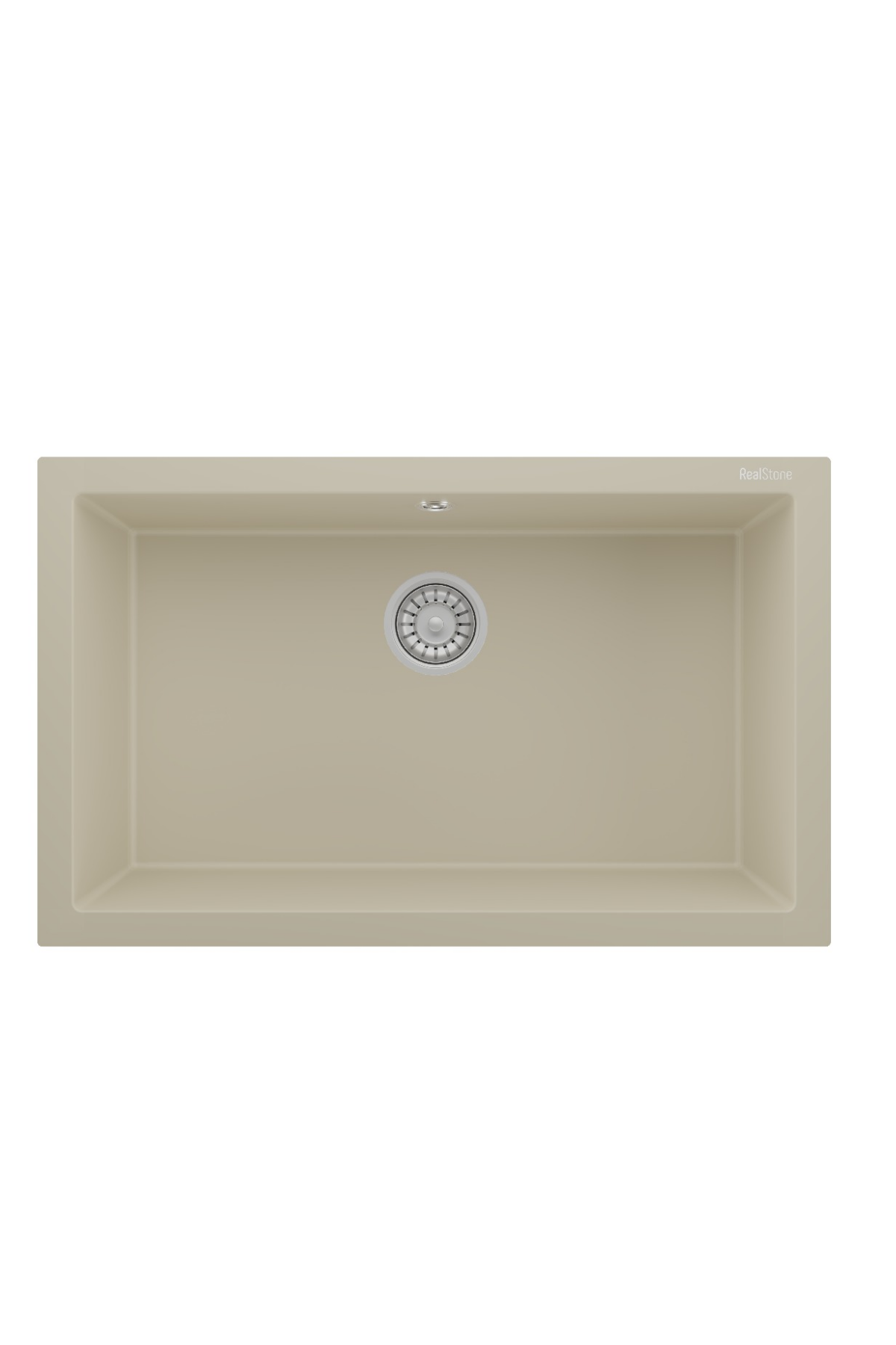 REALSTONE KREM K13 GORDION 77 770X475 MM GRANİT EVİYE