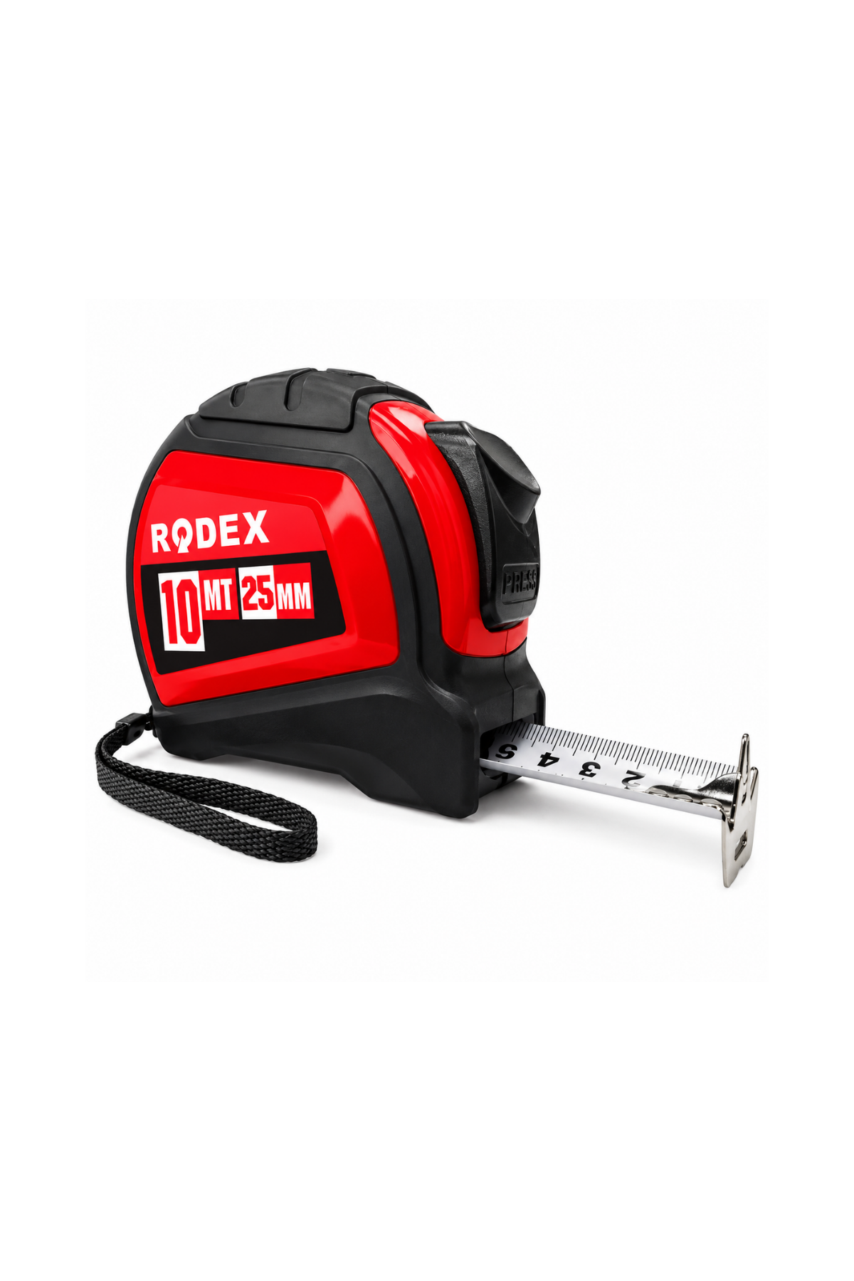 RODEX ÇİFT STOPLU ŞERİT METRE (10 METRE & 25 MM)