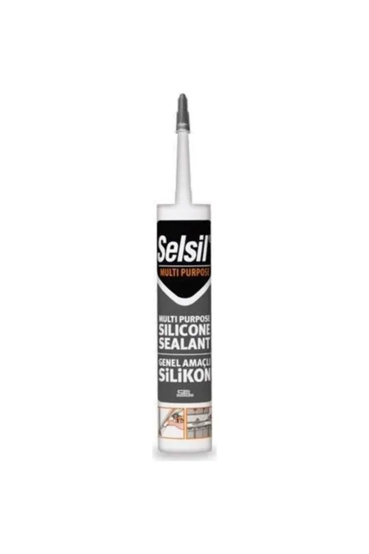 SELSİL SİLİKON ŞEFFAF 280 GR