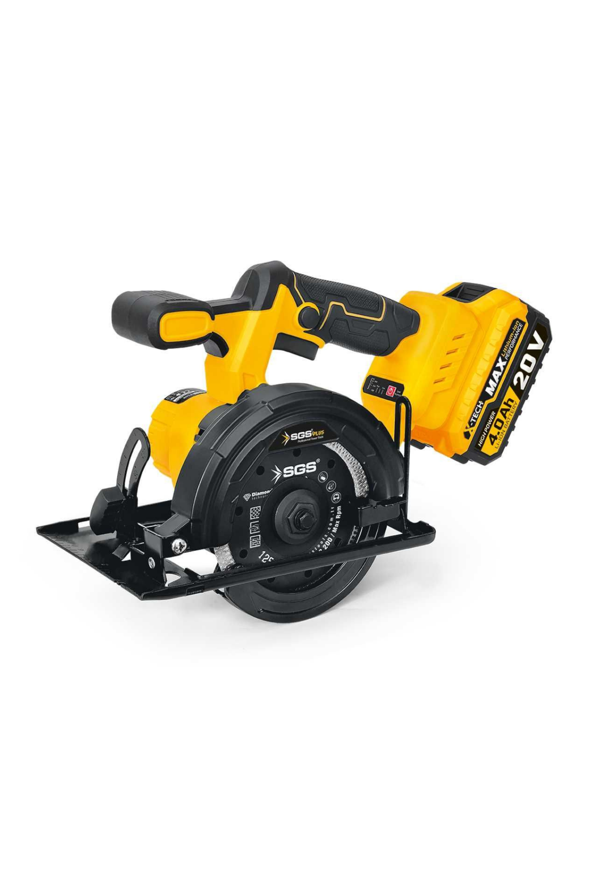 SGS AKÜLÜ GRANİT&MERMER KÖMÜRSÜZ KESME MAKİNESİ SETİ 125 MM (1X4.0 Ah)