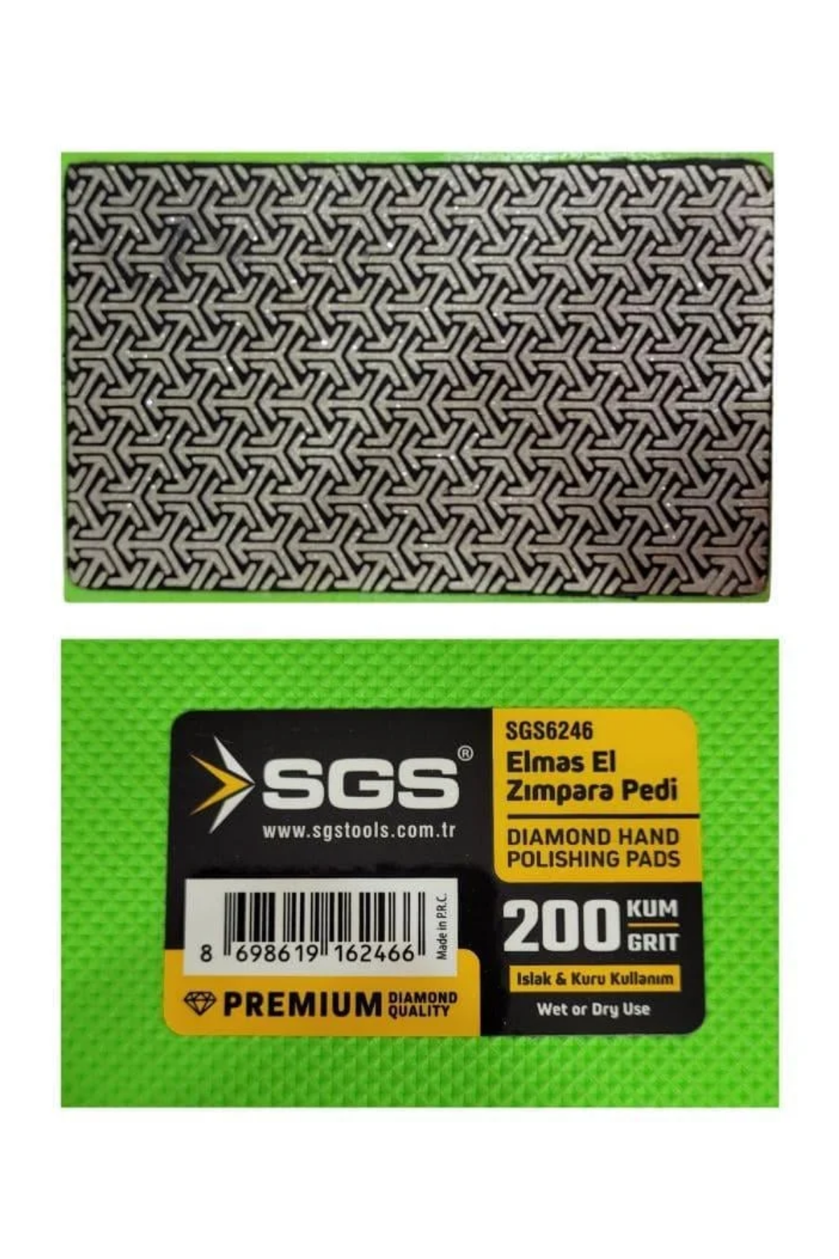 SGS ELMAS EL ZIMPARA PEDİ (200 KUM)