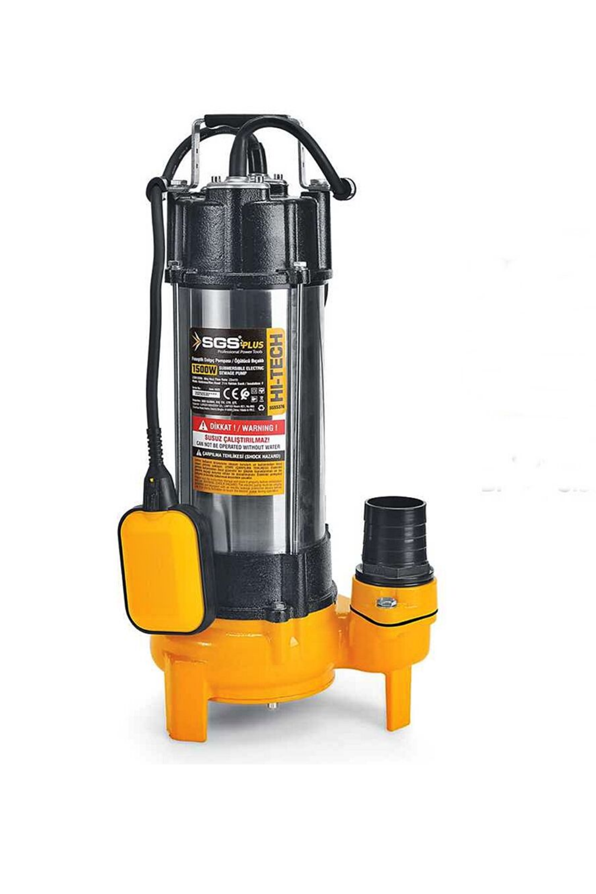 SGS FOSEPTİK BIÇAKLI DALGIÇ POMPA (1500 W & 2 HP)