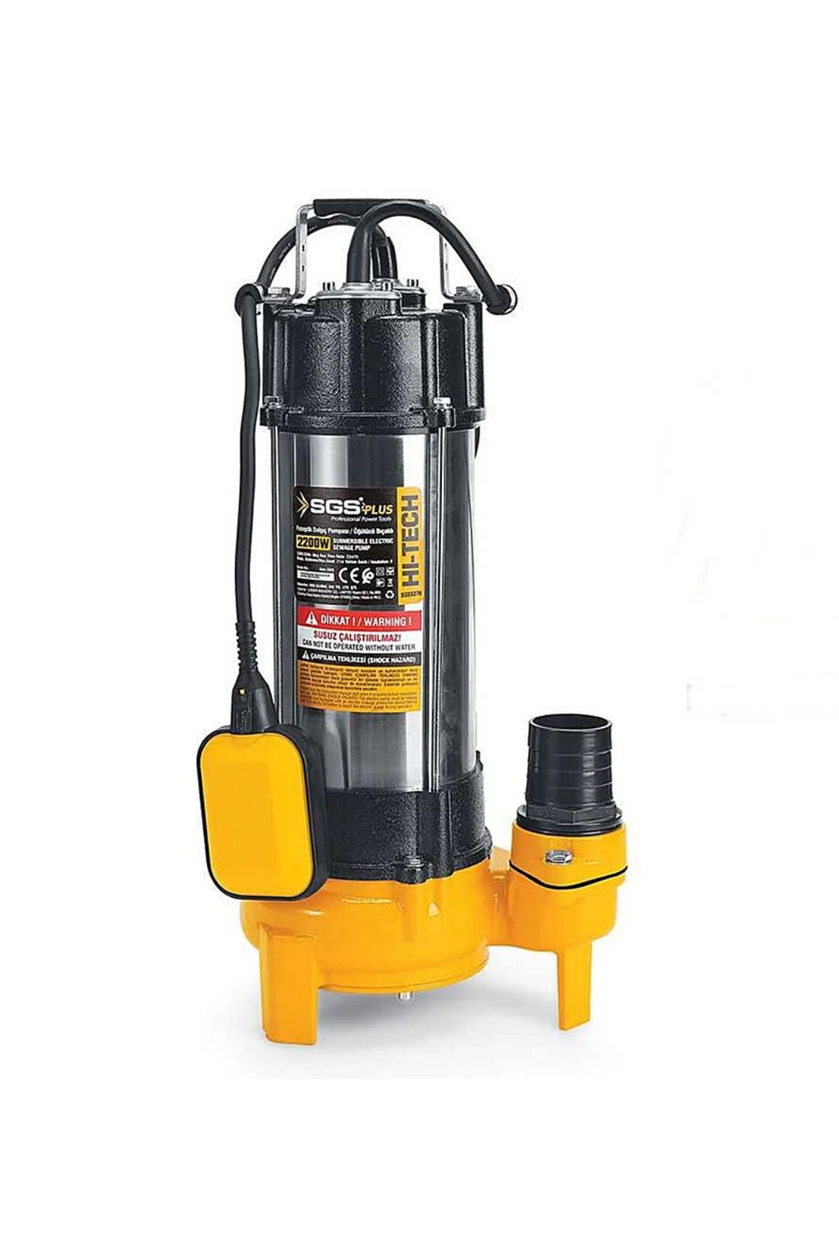 SGS FOSEPTİK BIÇAKLI DALGIÇ POMPA (2200 W & 3 HP)