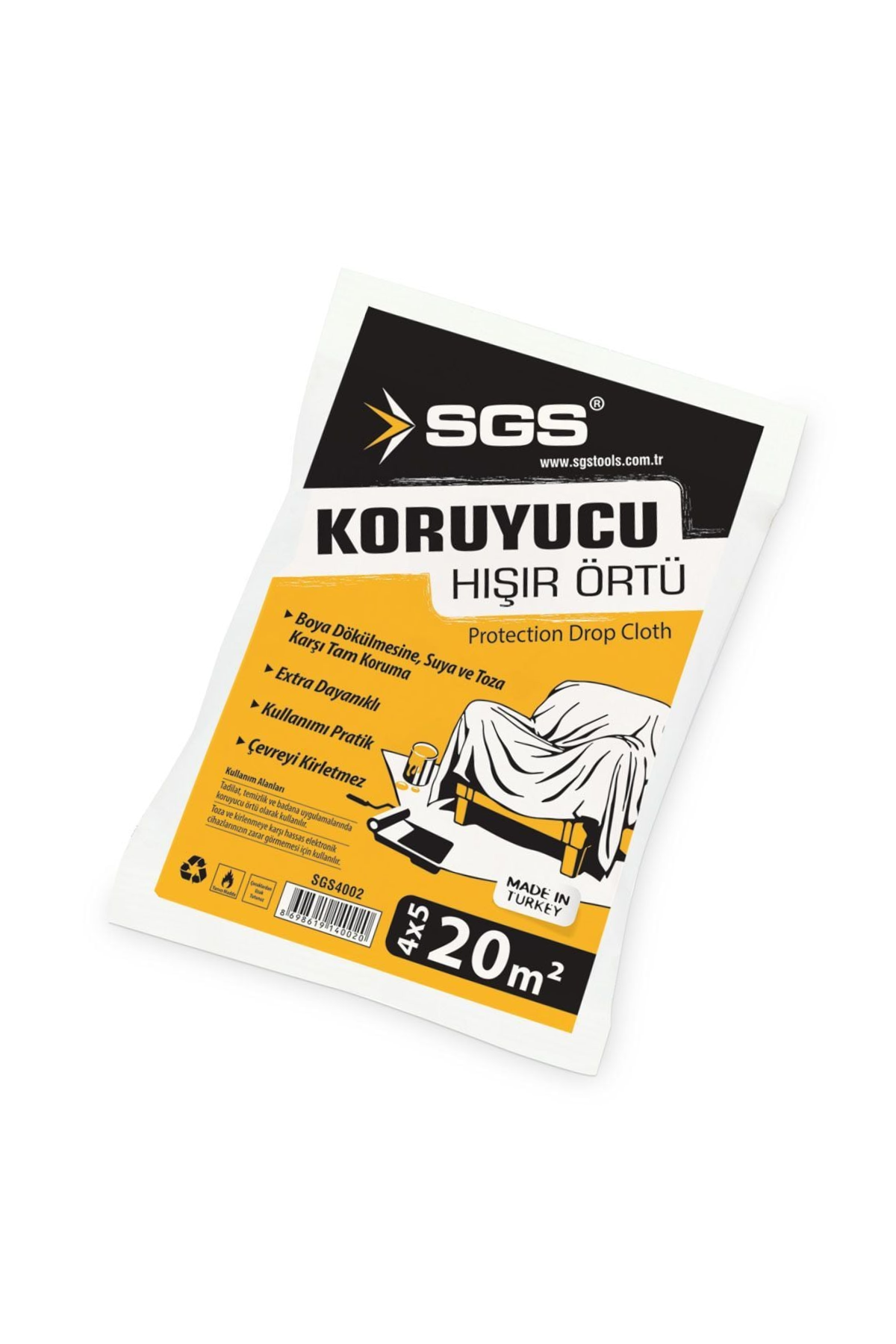 SGS KORUYUCU HIŞIR ÖRTÜ (20 M2)