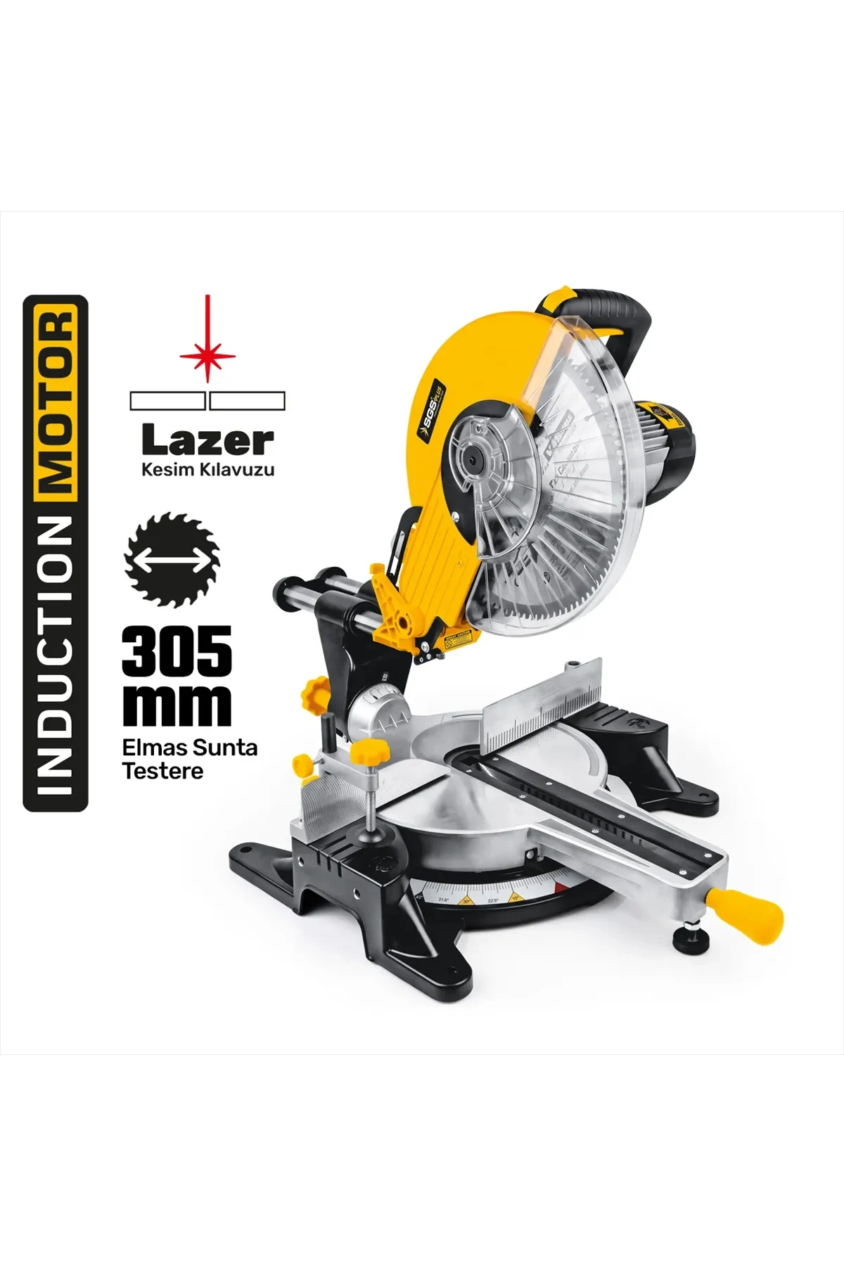 SGS RADYALLI GÖNYE KESME TESTERE 1200 Watt 305 MM