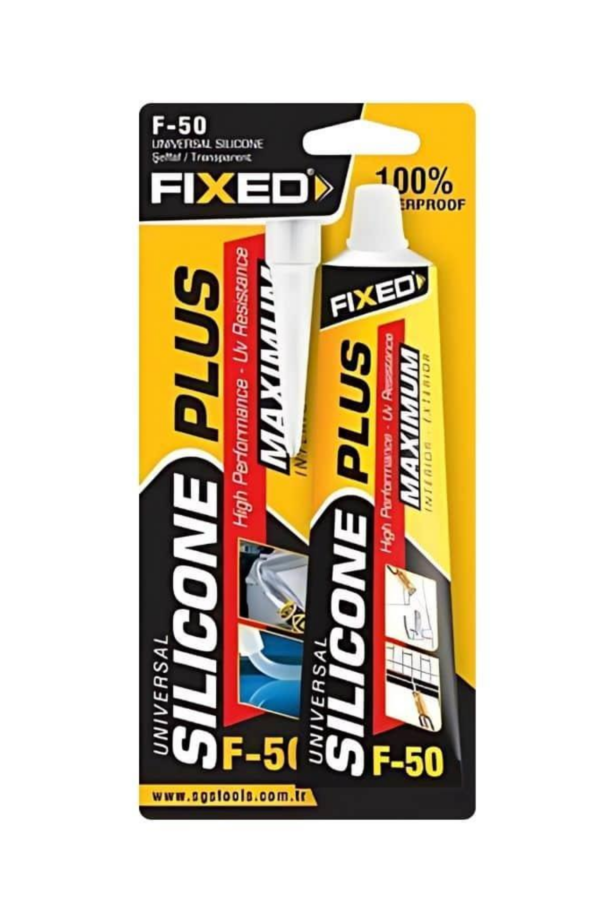 SGS RTV YÜKSEK ISI SİLİKONU  (50 GR)