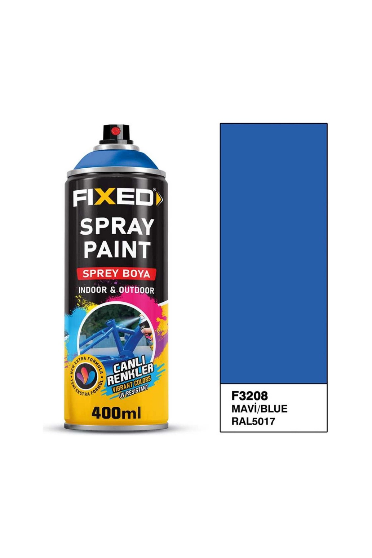 SGS SPREY BOYA AKRİLİK - MAVİ (RAL5017) 320 GR 400 ML