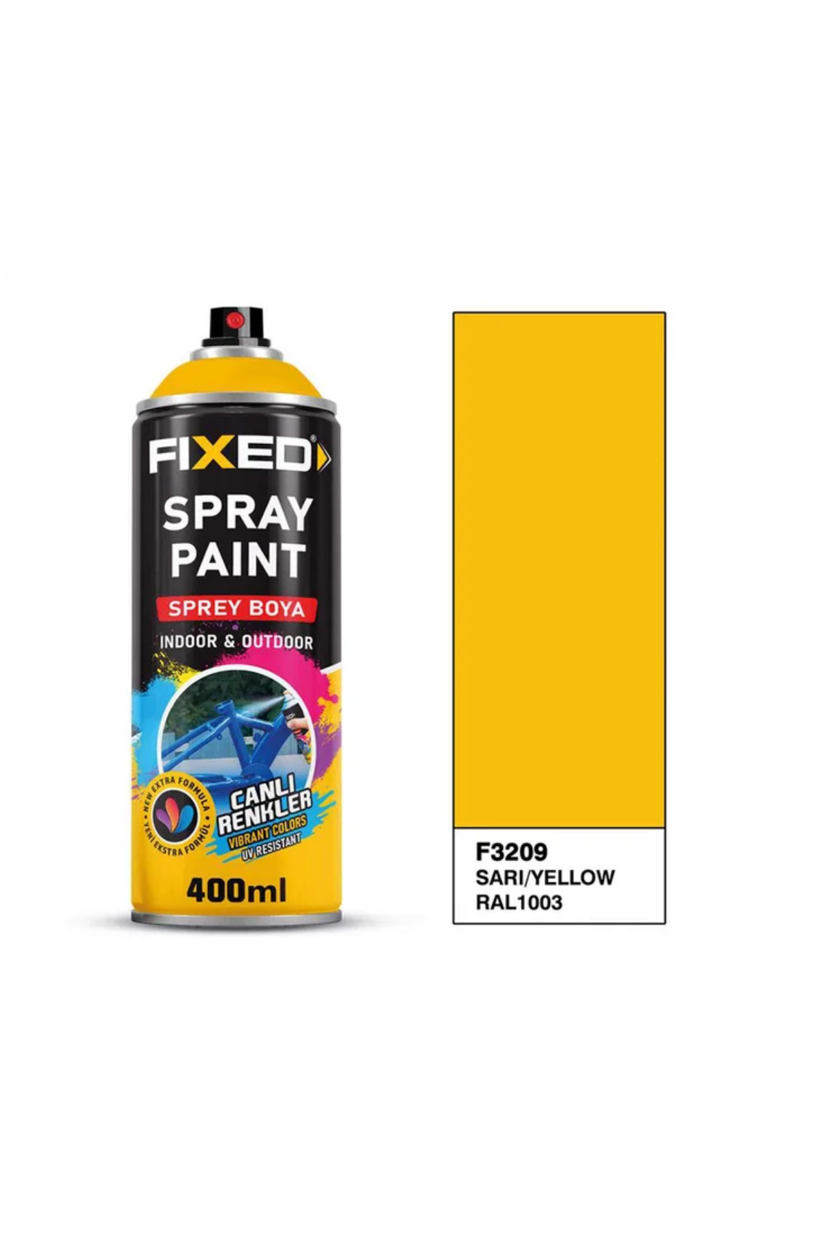SGS SPREY BOYA AKRİLİK TAXİ SARI (RAL 1003) 400 ML