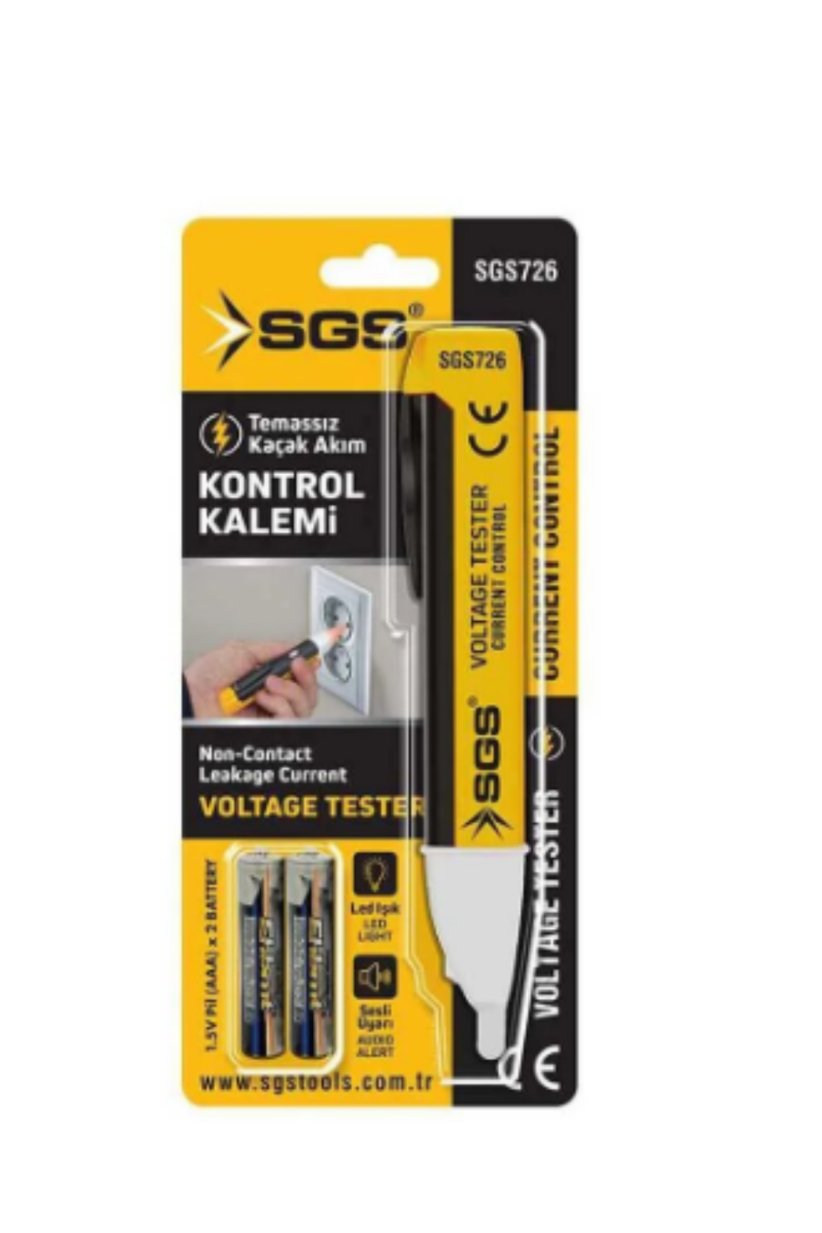 SGS TEMASSIZ VOLTAJ KONTROL KALEMİ