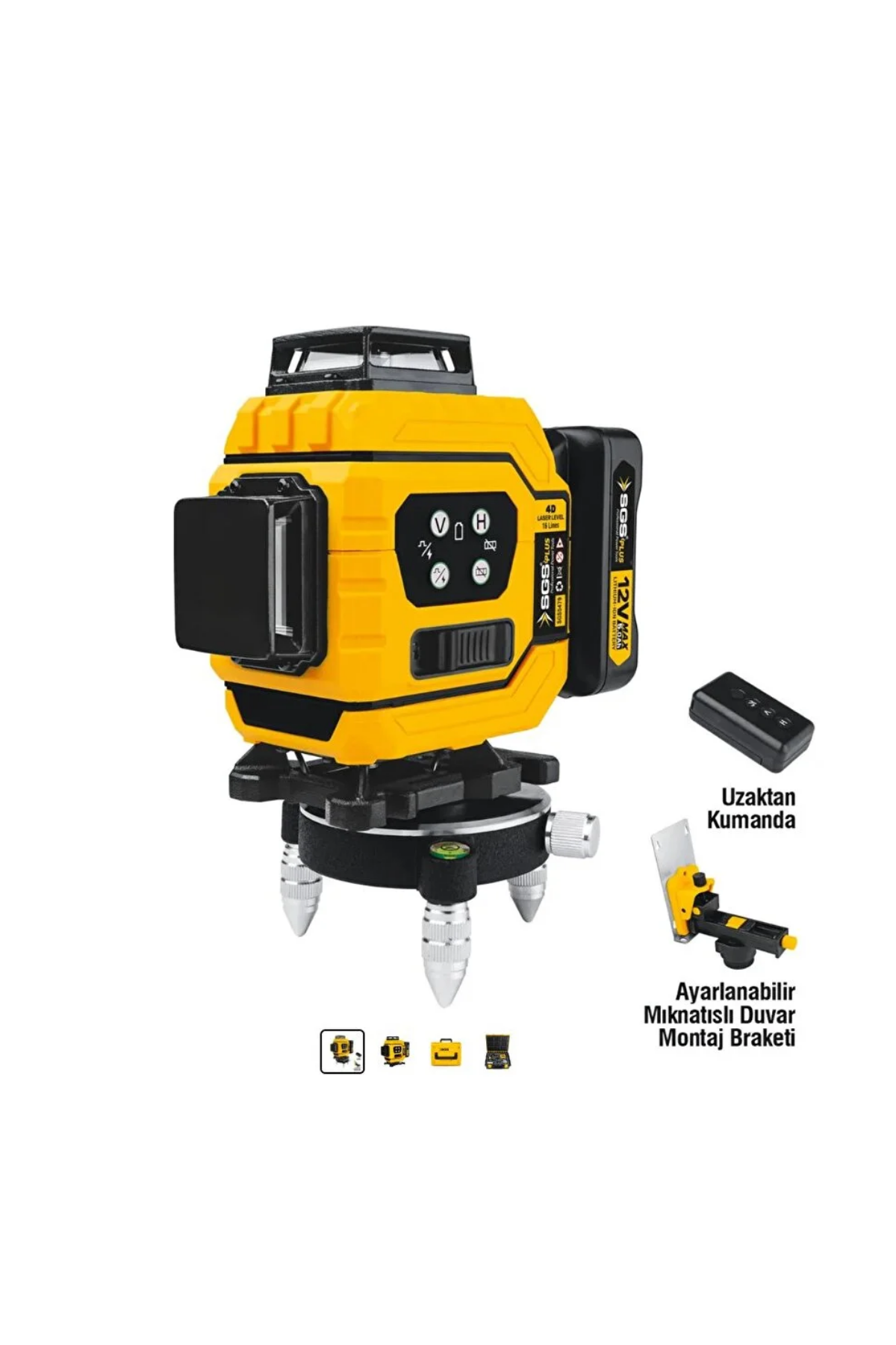 SGSLAZER HİZALAMA DİSTOMAT (ŞAKÜL) 16 LİNE 4*360
