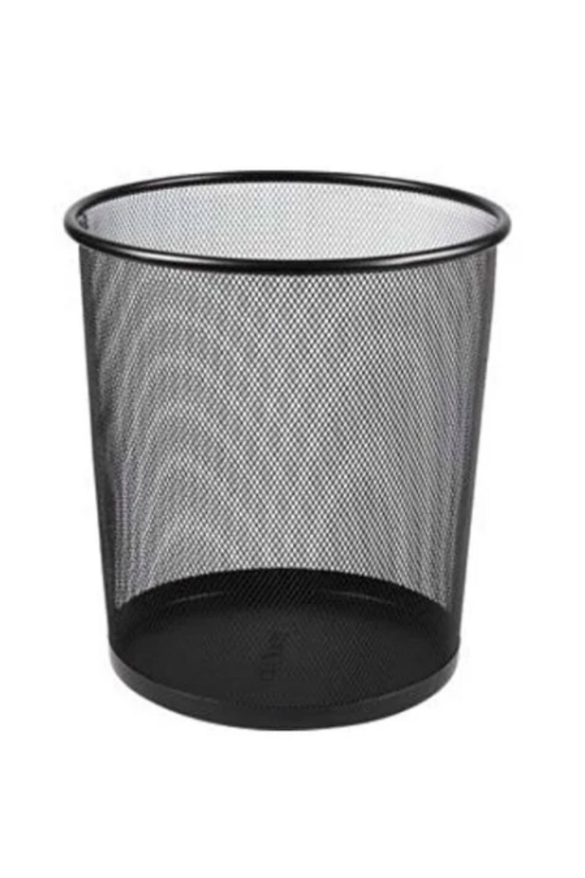 SİYAH ÇÖP KOVASI OFİS TİPİ BOYALI