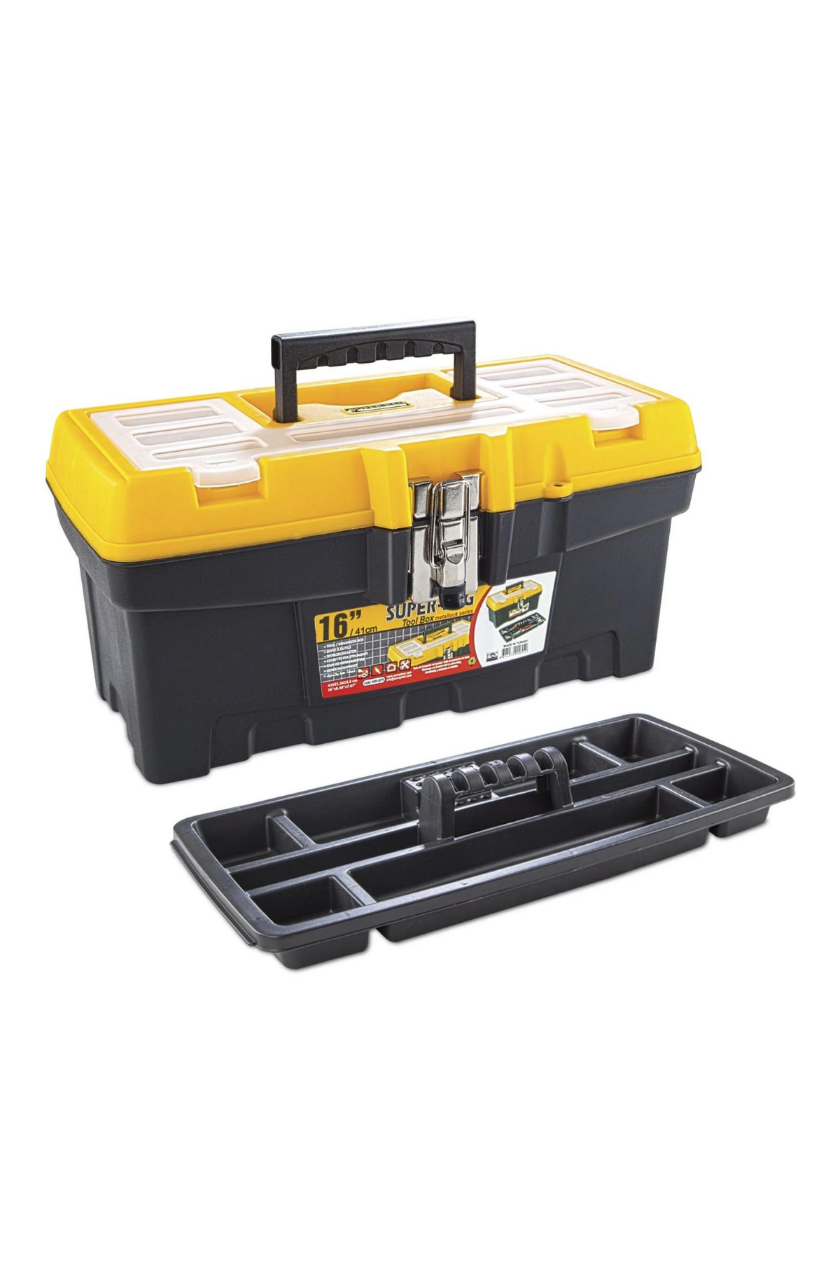 SUPER-BAG TAKIM ÇANTASI PRO CARBON METAL KİLİTLİ NO:16 A
