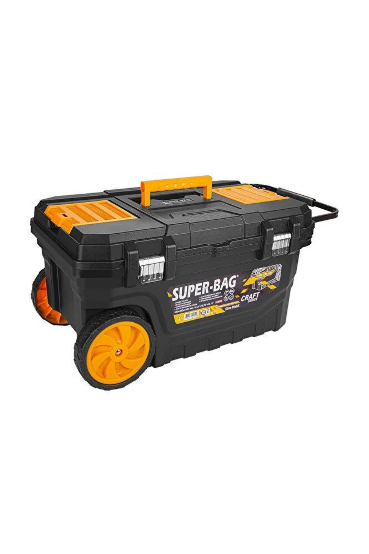 SUPER-BAG TAKIM ÇANTASI SLİM MOBİL TEKERLEKLİ ASR-4024