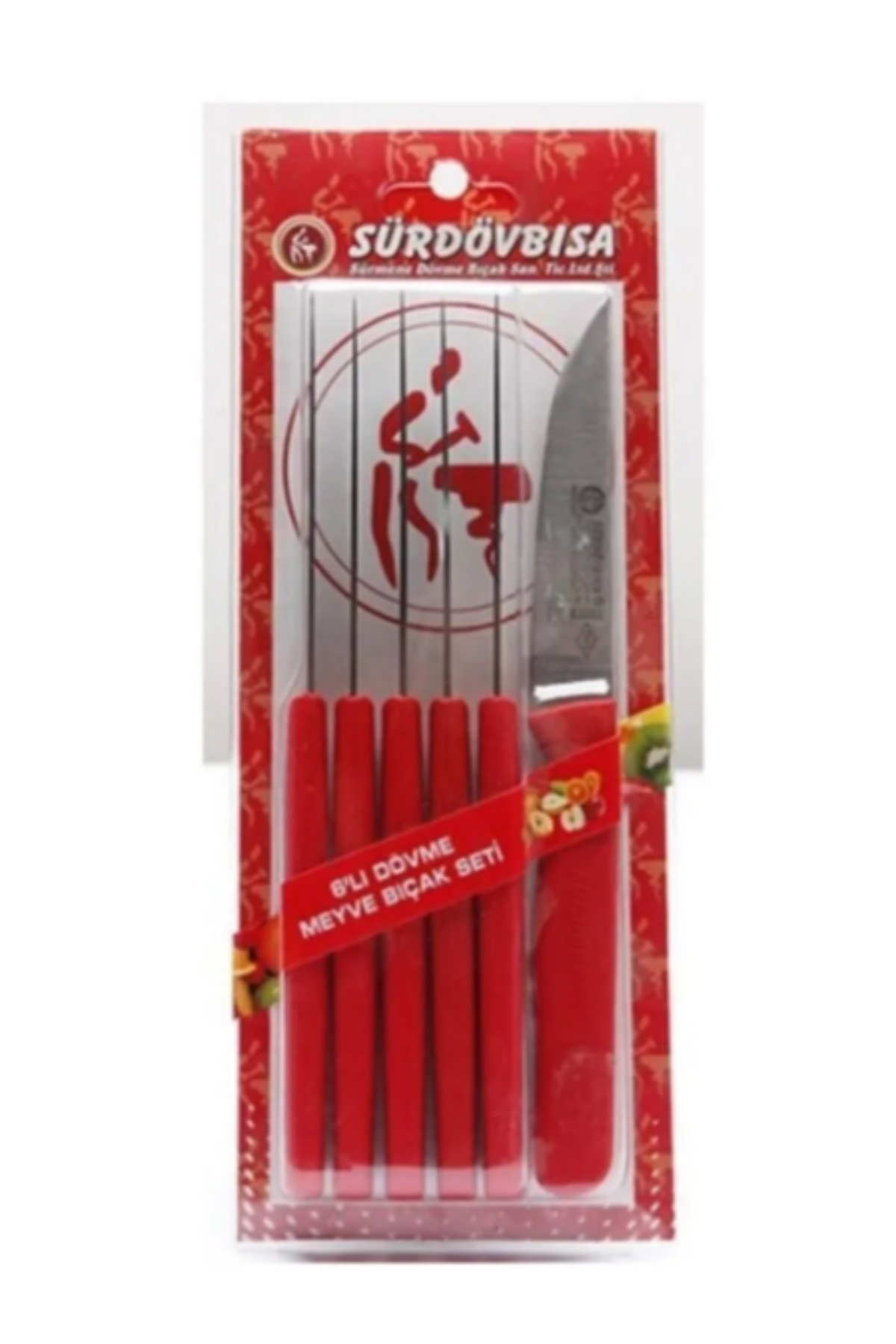 SÜRDÖVBİSA 6 LI MEYVE BIÇAĞI SETİ