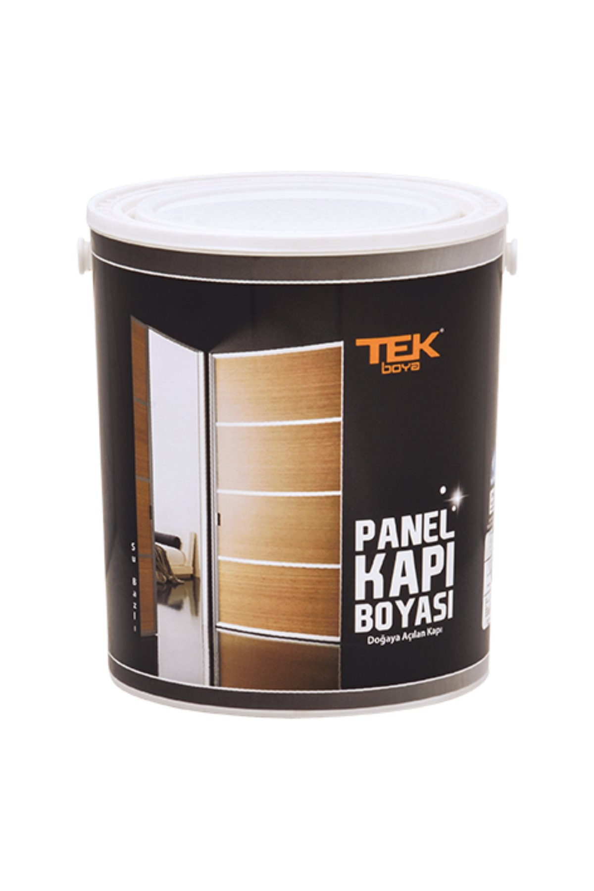 TEK SU BAZLI PANEL KAPI BOYASI KREM 2,5Lt