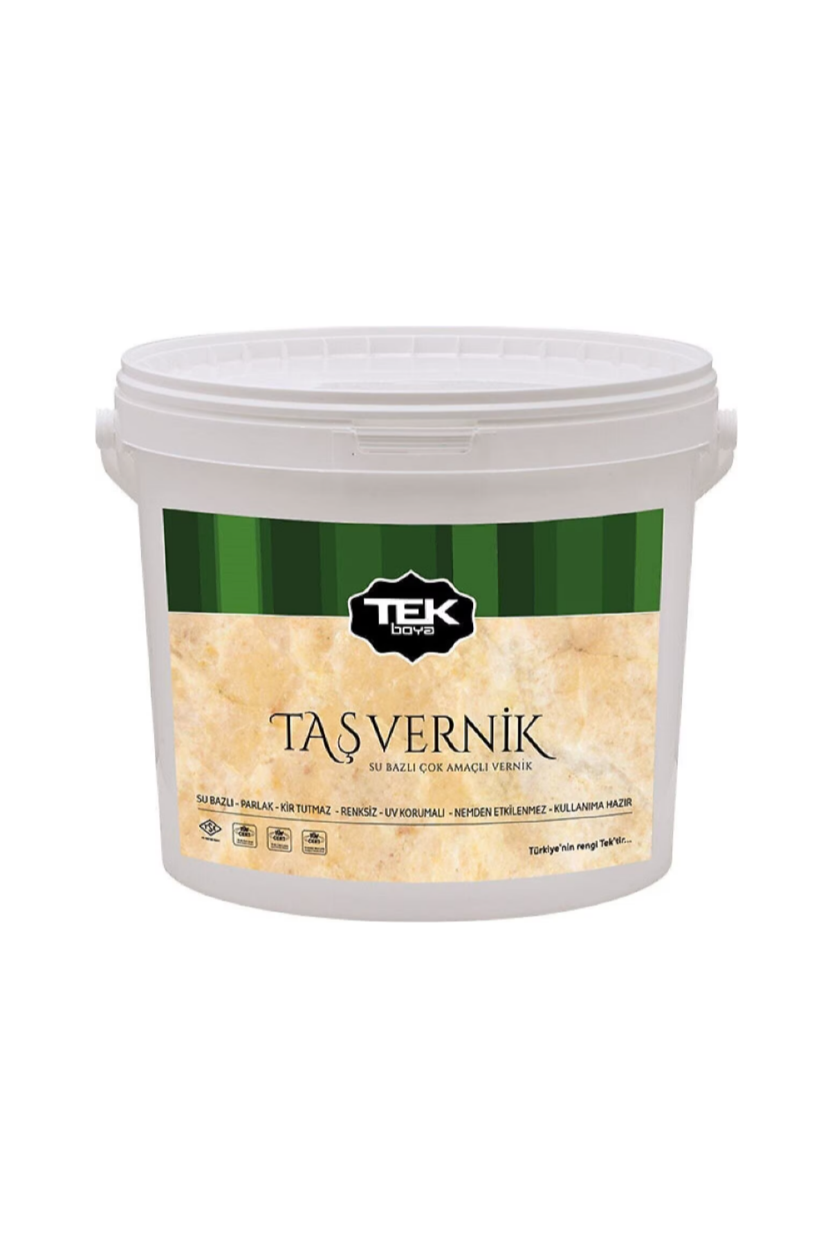 TEK SU BAZLI TAŞ VERNİK  (2.5 LİTRE)