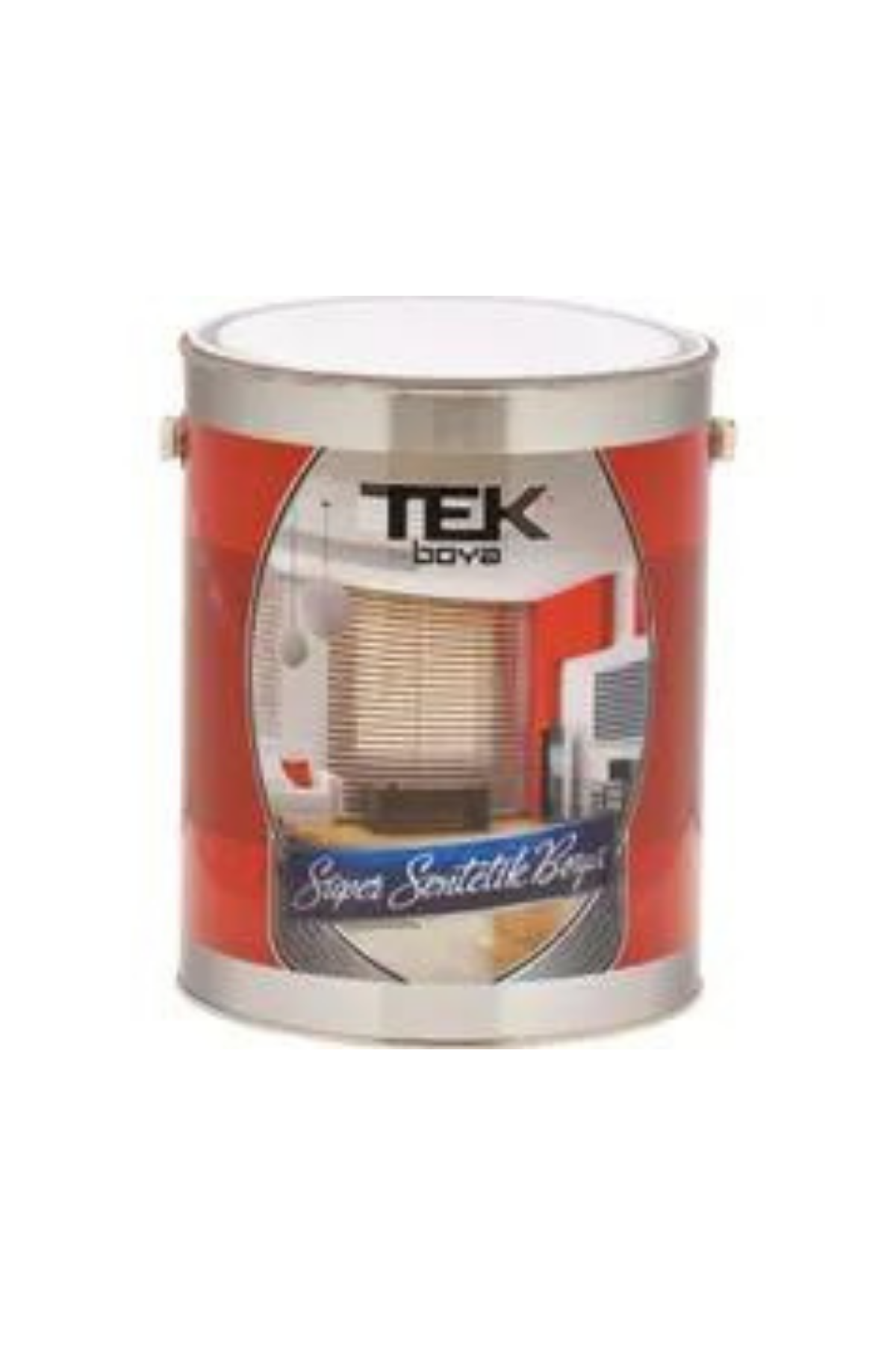 TEK SÜPER LÜKS SENTETİK YAĞLI BOYA AÇIK GRİ 2,5Lt