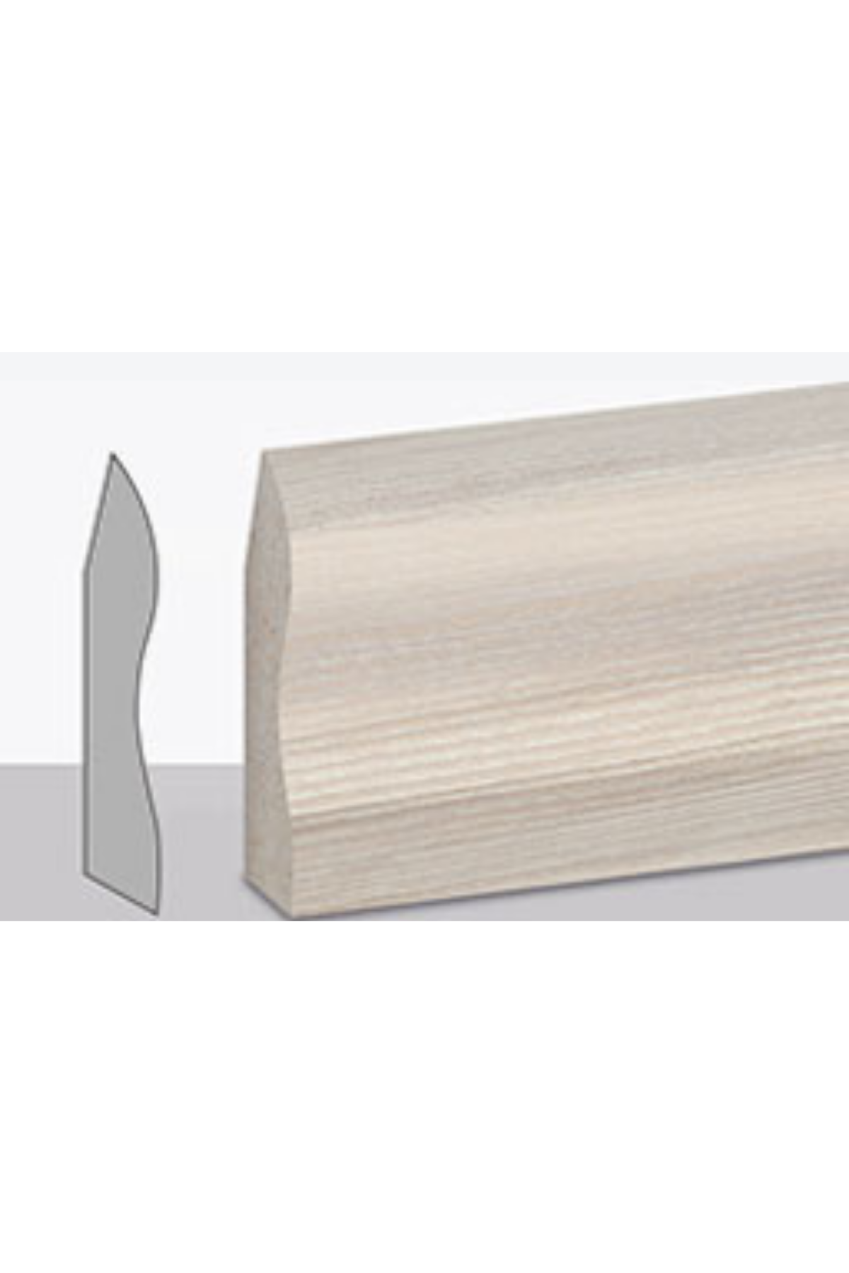 VARİO SÜMELA 6 CM SÜPÜRGELİK  (1 BOY=2,80 MT)