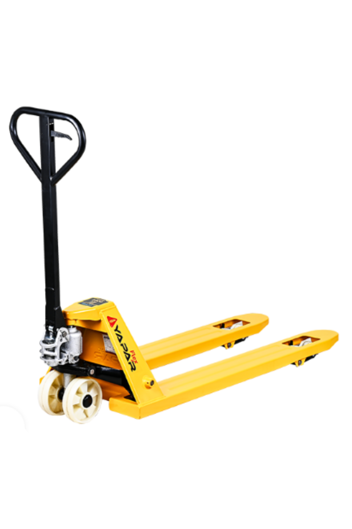 YAPAR TRANSPALET SARI FLEX PU BEYAZ TEKERLEK 2.5 TON