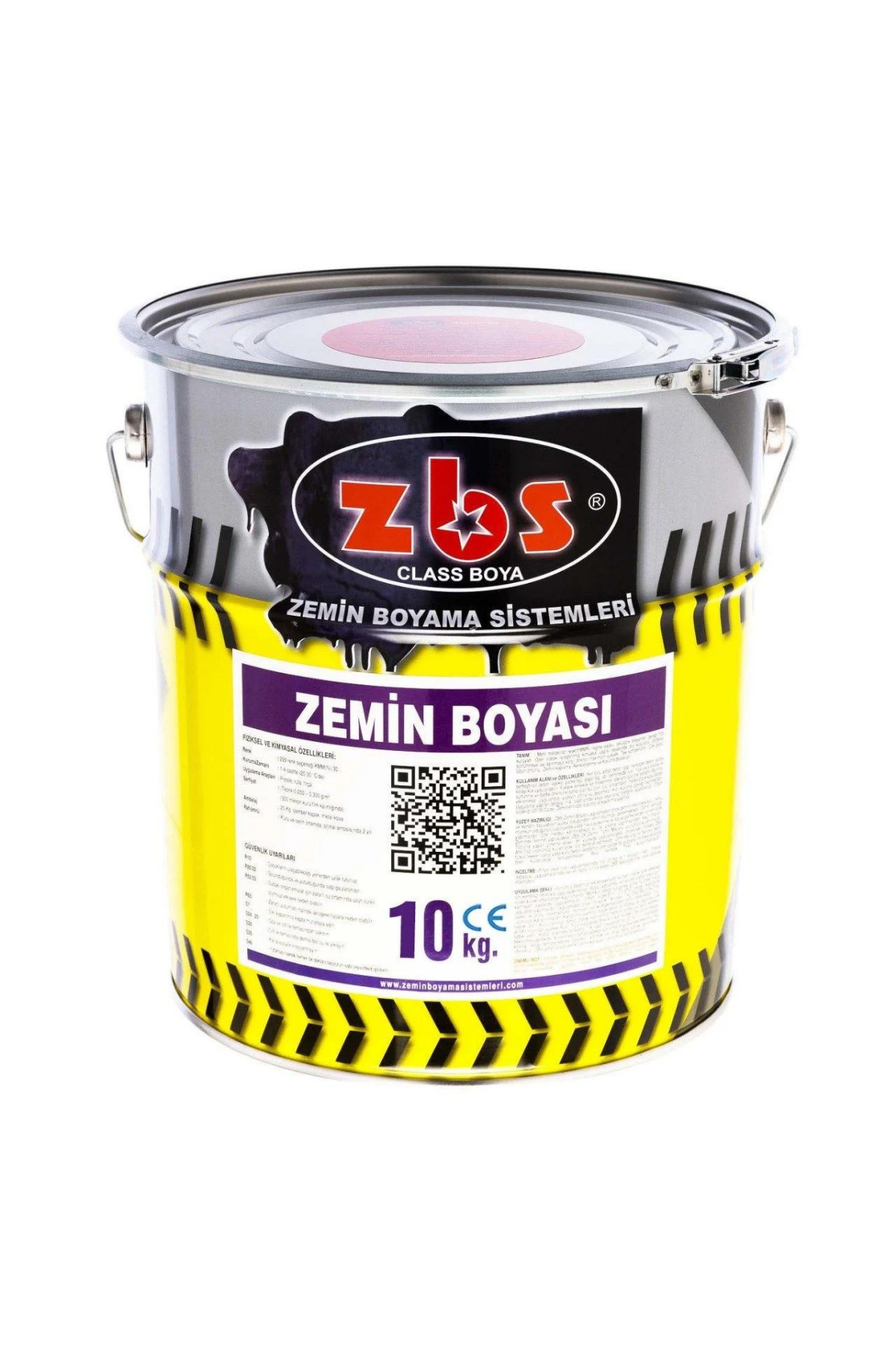 ZBS TEK KOMPENANTLI EXTRA ZEMİN BOYASI RAL 3016 10 KG