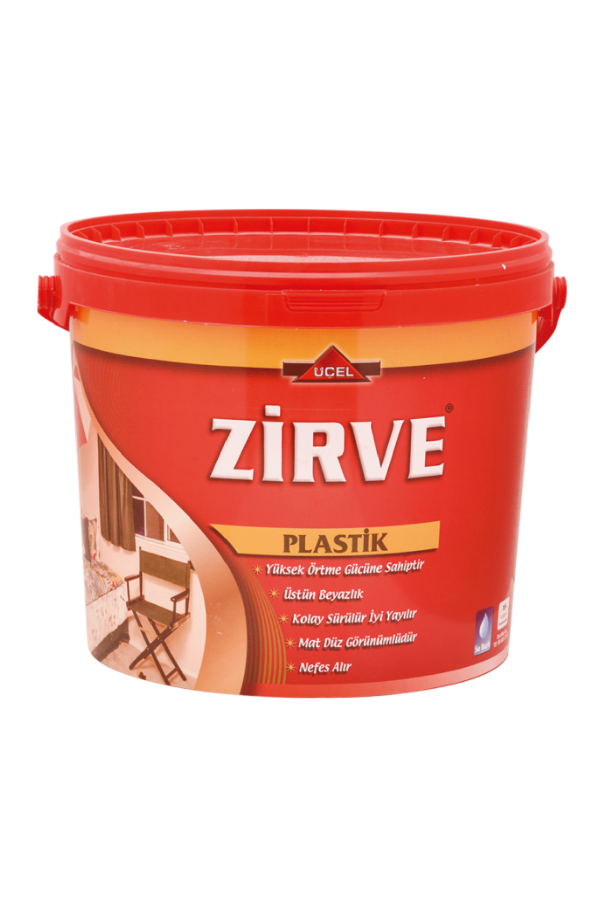 ZİRVE PLASTİK İÇ CEPHE BOYASI BEYAZ 10/1