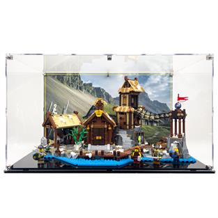 LEGO® Ideas Viking Village (21343) - için Sergileme Vitrini