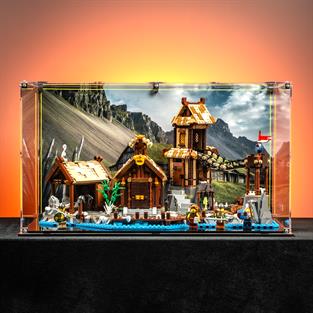 LEGO® Ideas Viking Village (21343) - için Sergileme Vitrini