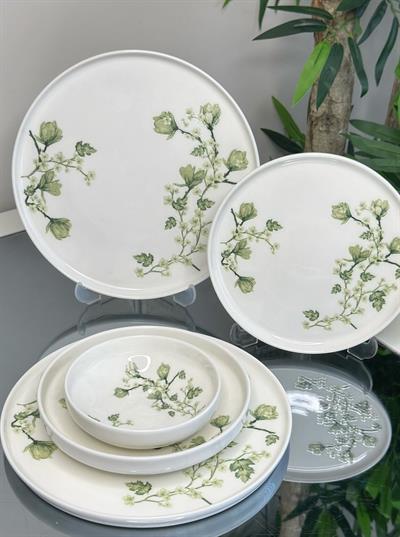 Flora 24 Parça 6 Kişilik Yemek Takımı