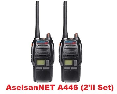 Aselsan A446 PMR El Telsizi 2'li Set
