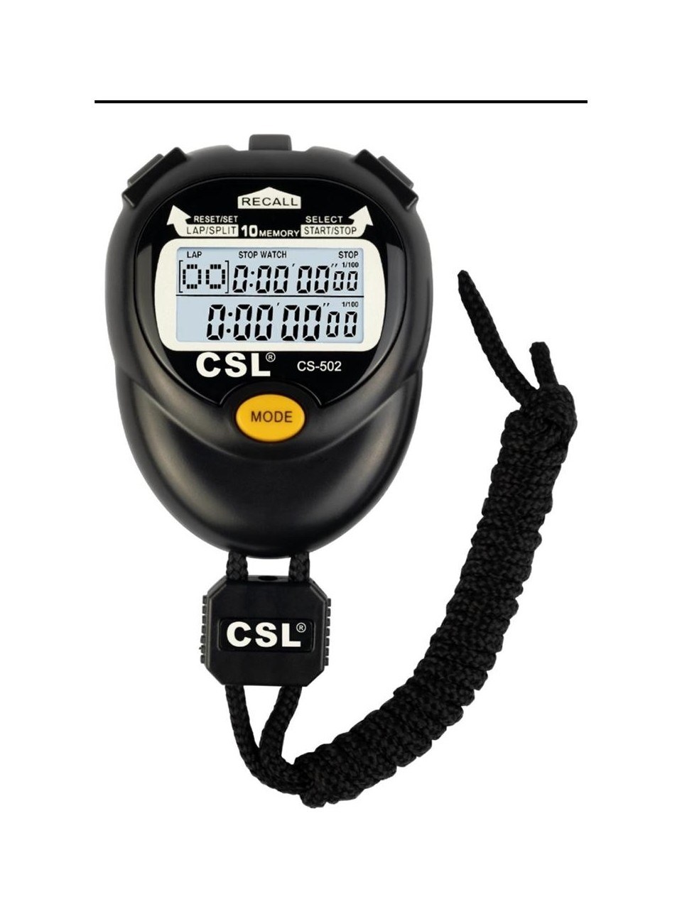 CSL CG-502 Dijital Kronometre Alarmlı Hafızalı Profesyonel Spor Kronometresi