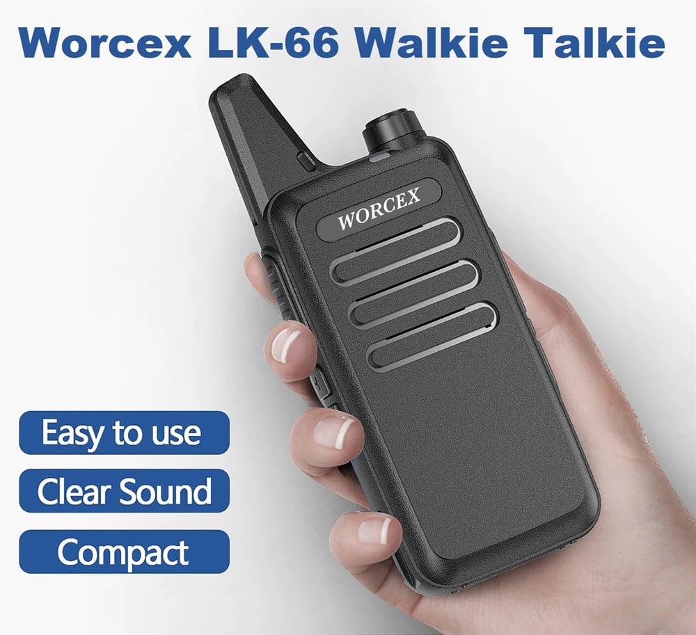 PMR446 LK-66 Açık Alan 15Km Mesafeli Pmr Telsiz (Tekli Paket)