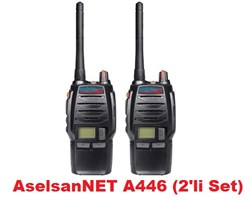 Aselsan A446 PMR El Telsizi 2'li Set