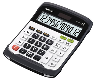 Casio WD-320MT Suya ve Toza Korumalı Hesap Makinesi – 12 Haneli Masaüstü Ofis Hesap Makinesi