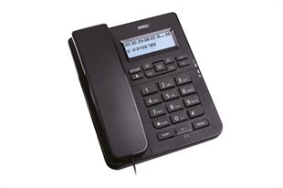 Karel TM145 Ekranlı Masaüstü Kablolu Telefon Siyah