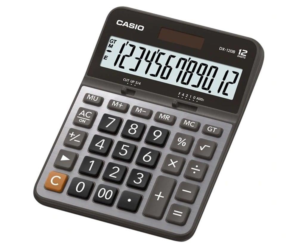 Casio DX-120B 12 Haneli Masaüstü Hesap Makinesi